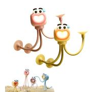 Générique Changeable Shape Funny Sportsman Night Light, Suction Cup Bendable Desk Table Lamp, Home Ornaments for Bedroom, Bathroom, Corridor, Kitchen (B1+B3)