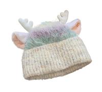 Générique Chapeau À Bois De Cerf | Bonnet Chaud Mignon Respirable En Tricot - Déguisement À Bois De Cerf,Pour Les Fêtes D'Hiver De Noël Et D'Halloween Pour Les Adultes La Les Et Les
