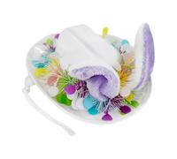 Générique Chapeau à Oreilles de Lapin pour Pâques | Accessoire Festif Saisonnier Pour Tête,Chapeau de Pâques Cowgirl | pour Carnavals Fêtes d'Anniversaire Réunions Familiales Célébrations Bals