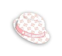 Générique Chapeau Anniversaire 1 an de + - Blanc