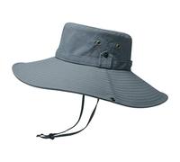 Générique Chapeau Anti UV Unisexe Large Bord, Modèle Pliable Étanche, Tissu Résistant Aux Intempéries, Idéale pour Randonnée, Jardinage, Safari Et Brouss