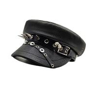 Générique Chapeau Baretti en Cuir PU avec décors cloutés à Rivets, B