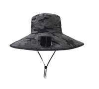 Générique Chapeau Bob - Coiffe À Large Bord Portable avec Ventilateur Solaire - Chapeau Seau avec Ventilateurs Solaires,Déplacements Quotidien Extérieur Travail Pêche Pique-Nique