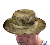 Générique Chapeau Boonie à Large Bord,Chapeau de Protection Solaire Camouflage Unisexe | Seau de Protection Solaire à séchage Rapide adapté au Camping en Plein air, au Cyclisme, à la randonnée