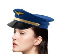 Générique Chapeau Captain Hat Costume d'Amiral de la Marine Brodé Vintage