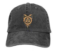 Générique Chapeau Chaud Anime Chapeau Multicolore Pointed Hommes Casquette de Cowboy Femme Serpents dorés d’alchimie Casquettes de Baseball Visière Cadeau de Casquettes Protect Hats Cadeau