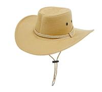 Générique Chapeau Cowboy Daim Chapeau Britannique Western Couvre Chef Homme Femme Accessoire Rancher(Multicolour, M)