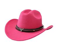 Générique Chapeau Cowboy Deguisement Cowboy Homme À Large Bord Paille Hat Pliable Ceinture Modulable Wide Brim Classique Bonnet Soleil Accessoire Cowgirl