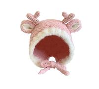 Générique Chapeau Cowboy Enfant Tour De Cou Cadeau Femme Senior Blanche Pailleté Lumière Tissu Chaude Tenue Rose Blanc Accessoires Noel