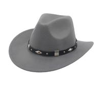 Générique Chapeau Cowboy Femme Homme Western Jazz Noir Pirate Cowboy Chapeaux Fedora à Large Bord Le Rancher Costume de Cowgirl Soleil d'équitation