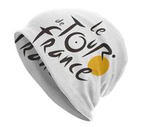 Générique Chapeau d’Hiver Unisexe Custom Le Tour La France Bonnet Chapeaux Mode Tricoté pour Hommes Femmes Automne Hiver Chaud French Bicycle Skullies Beanies Casquettes Cadeaux