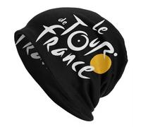 Générique Chapeau d’Hiver Unisexe Custom Le Tour The France Skullies Beanies Casquettes Hiver Chaud pour Hommes Femmes Chapeau Tricot Cadeaux Unisexes pour Adultes Bonnets de vélo français Unisex