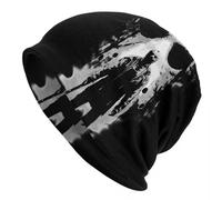 Générique Chapeau d’Hiver Unisexe Halloween Horror Voorhees Vintage Bonnet Hat Automne Hiver Skullies Street Tuques pour Hommes Femmes Cadeaux Chauds Double Usage