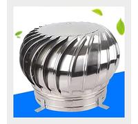 Générique Chapeau de cheminée Anti-refoulement avec Ventilation rotative en Acier Inoxydable, aérateur de Toit Rotatif pour Conduit de fumée (Taille : 160 mm/6,3 po)