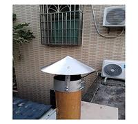 Générique Chapeau de cheminée Chapeau de cheminée à Dessus Conique, Couvercle de Conduit de cheminée, Chapeaux de cheminée de cheminée, Chapeau de Pluie galvanisé, Chapeau de Pluie de Toit r