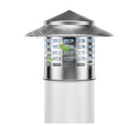 Générique Chapeau de cheminée en Acier Inoxydable for poêle à Bois, Protection Murale Contre la Pluie, Sortie d'air, Tuyau de Toit(16cm/6.24in)