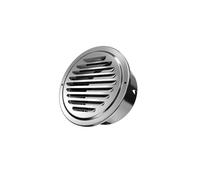 Générique Chapeau de cheminée Rond en Acier Inoxydable, Protection Contre la Pluie, for Conduit de fumée, Capuchon de cheminée Conique, for Tous Types de cheminées et Hottes d'extraction(13cm/5.07in)