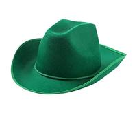 Générique Chapeau de cowboy à bord vert pour la Saint-Patrick, décoration de fête Assiettes De Table 6 Personnes Casquette Ben Voyons