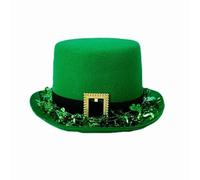 Générique Chapeau de cowboy irlandais pour fêtes décontractées accessoire idéal lors des événements festifs devant scènes bondées