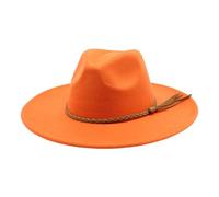 Générique Chapeau de Cowboy Paille Femme Chapeau Homme Coachella de Sorcière Femme en Feutre Paille Decoration Murale Western Country Cowboy Deguisement Blanc Fete