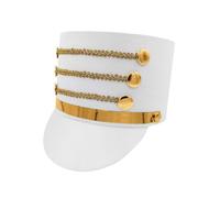 Générique Chapeau de déguisement Casse-Noisette - Chapeau de fanfare Casse-Noisette, Casquette de majorette soldat de plomb | Couvre-chef de de style vintage pour un look de défilé festif, accessoire