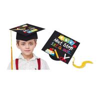 Générique Chapeau de Diplomé Unisexe Ensemble de Chapeaus Diplômé Chapeau de Baccalauréat pour enfant Chapeaus D'étudiant Taille Ajustable, pour les Fêtes de Remise des Diplômes