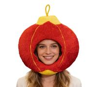 Générique Chapeau De Fête | Coton Forme Lanterne Accessoire de Tête Amusant,Chapeau du Nouvel An Chinois - Pour Fête du Nouvel An Carnaval Masqué Anniversaire et Accessoire Photo Adulte