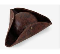 Générique Chapeau de pirate à trois pointes - Costume de pirate - Chapeau de pirate Steampunk - Pour fête à thème pirate, Halloween, carnaval, cosplay, bal masqué