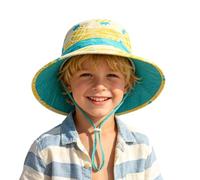 Générique Chapeau de Soleil avec Ventilation en Maille Réglable pour Enfants, Léger et Protecteur, pour Voyages, Jeux Extérieurs et Sorties Estivales