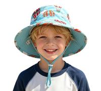 Générique Chapeau de Soleil avec Ventilation Réglable pour Enfants, Protection Solaire et Maille Aérée, Léger pour Voyages, Jeux et Activités Extérieures