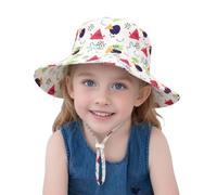 Générique Chapeau de Soleil Bob Réglable pour Bébé Bonnet d'été pour Enfant Bord Large pour Piscine/Plage/Natation/Extérieure