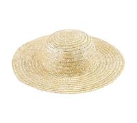 Générique Chapeau De Soleil en Paille À Large Bord Style Traditionnel Pratique Et Durable Idéal pour Les Travaux Agricoles Le Jardinage Les Activités Extérieures