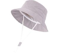 Générique Chapeau de Soleil Enfant à Large Bord, Casquette de pêcheur Anti-UV UPF50+, Chapeau bob Pliable et Compact, Casquette protectrice adaptée pour Piscine, Plage et extérieur