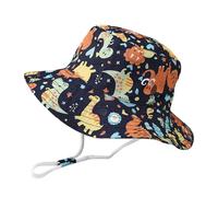 Générique Chapeau de Soleil Enfant, Casquette de Plage Bebe Chapeau de Pêcheur Garçon Fille, Chapeau Bob Bord Large, Chapeaux de Seau Été 2-6 Ans