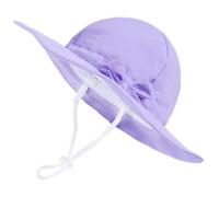 Générique Chapeau de Soleil for Filles avec UPF 50+, à Large Bord, Chapeau de Plage, léger, réglable, Pliable, Protection, Seau Voyage en Plein air