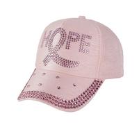 Générique Chapeau de Survie pour Homme avec Mois Sensibilisation au Cancer du Sein Couleur Photo Taille Unique Casquette Rose Baseball Femme ete Queue Cheval Accessoires visières