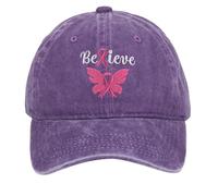 Générique Chapeau de Survie pour Homme avec Mois Sensibilisation au Cancer du Sein Couleur Photo Taille Unique Casquette Rose Baseball Femme ete Queue Cheval Accessoires visières