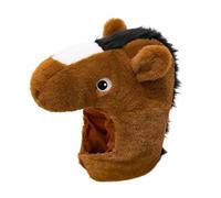 Générique Chapeau De Tête De Cheval En Coton PP En Polyester 30x35cm 200g - Couvre-chef Én Peluche Ďe L'année 2026 Du Cheval Pour Adultes Et Adolescents, Accessoire Đe Costume Du Nouvel