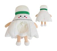 Générique Chapeau de volant en peluche - Couvre-chef doux sur le thème du sport hilarant, costume de volant, chapeau amusant pour les fêtes de rassemblement, les activités scolaires
