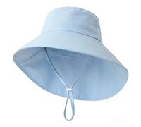Générique Chapeau des Enfants Portables, Chapeau Anti UV Bébé, Réversible Seau Chapeaus, Bob Enfant, Casquette Anti UV Enfant, Bob Chapeau pour Unisexe 1 à 8 Ans
