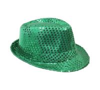Générique Chapeau haut de forme | Casquette Disco classique rétro, chapeau à paillettes pour fête à thème, spectacle sur scène, carnaval, spectacles de magie, festivals de cosplay de vacances