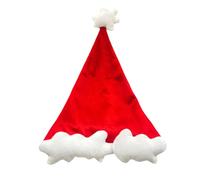 Générique Chapeau Hiver Femme,Christmas Hat with Cloud Shape Decorations Prom Party Performance with Props Hat (Red One Size)