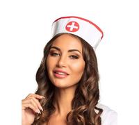 Smiffys Chapeau infirmière Femme - Blanc - M
