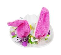 Générique Chapeau Lapin Pour | Accessoire Festif Saisonnier Pour Tête,Déguisement de Pâques - pour Chasse aux Œufs Fêtes et Célébrations