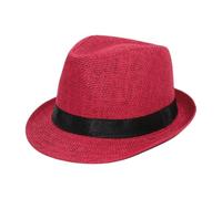 Générique Chapeau Paille Bord Court, Respirant Été Décontracté, Unisexe Soleil, Protection UV pour Les Balades en Bord De Mer