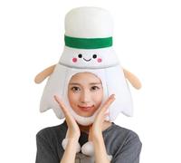 Générique Chapeau Plumeau à Volant pour Costume | Accessoire Moelleux Thème Sportif Amusant,Couvre-chef Déguisement Volant Drôle | Pour Anniversaire Fête Scolaire Activité Adulte Adolescent