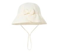 Générique Chapeau Soleil Bebe Chapeau Bébé en Coton, Bob Bébé Fille, Chapeaux Soleil Bebe, Large Bord, Casquette Anti UV Casquette de Pêcheur Ajustable Naissance Respirant Casual Plage Vacances