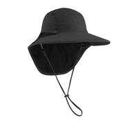 Générique Chapeau Soleil Femme,Large Bord Ajustable, Respirant, avec Cache-Nuque - Modèle Seau,pour Randonnée, Pêche, Plage, Voyage, Vélo, Course à Pied