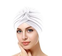 Générique Chapeaux de Chimio pour Femme Bonnet Turban Bandeaux pré-noué Nuit Sleeping Hair Hijab Headwear Coton léger Bonnets Moyens Chimiothérapie