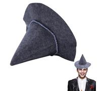 Générique Chapeaux De Sorcière Pour Halloween,Chapeaux Allemands en Feutre | Accessoire Déguisement Cosplay Pour Hommes Et Femmes Fêtes Déguisées
